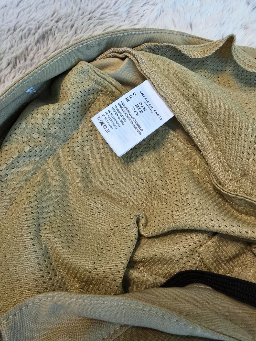 American Eagle Outfitters Men's 28x30 Tan Pant